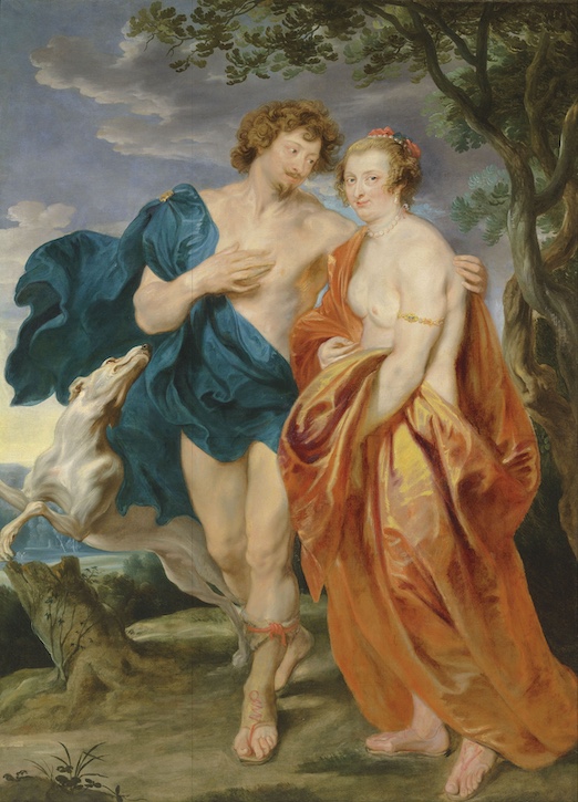 Double portrait of George Villiers and his wife Katherine Manners