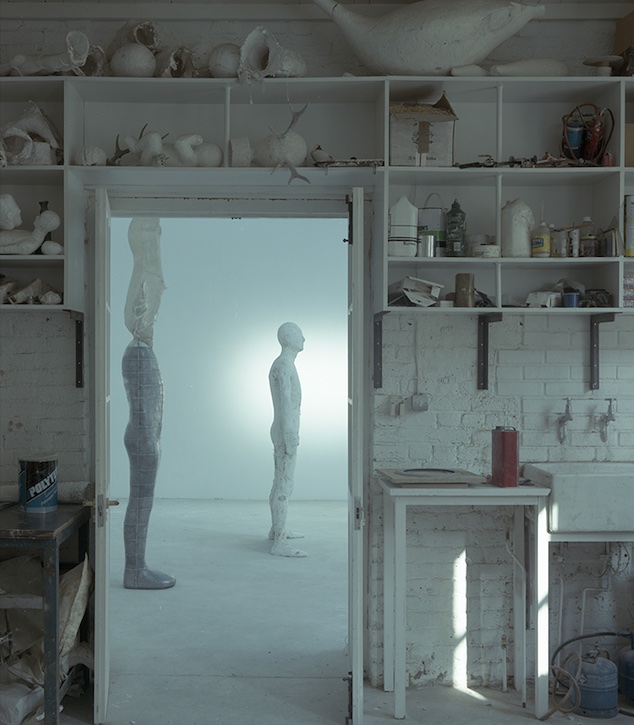 Antony Gormley's workshop and studio