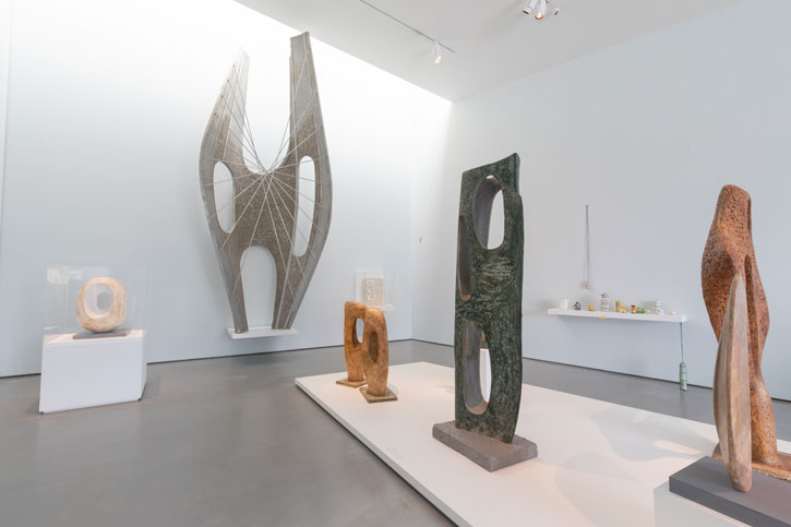 Installation image of 'Barbara Hepworth: Art & Life'