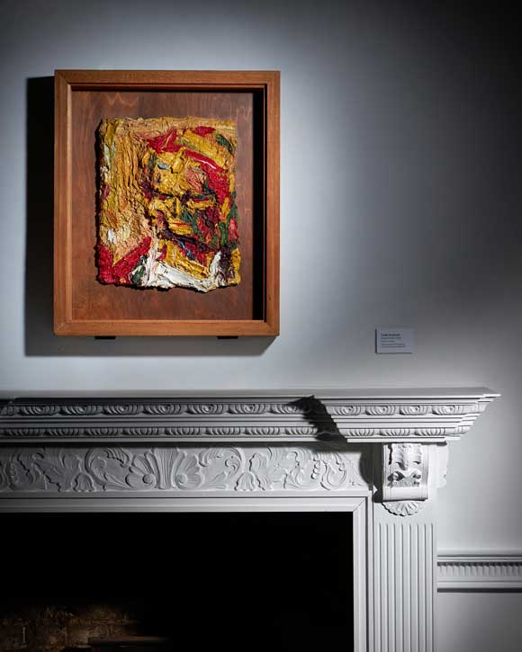 Installation view of 'Frank Auerbach: Unseen'