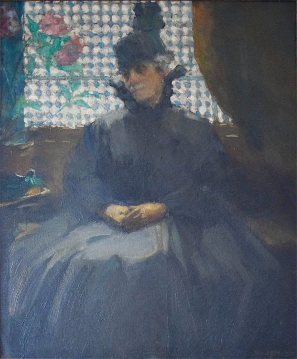 oil on canvas by Beatrice M. L. Huntington (1889–1988)