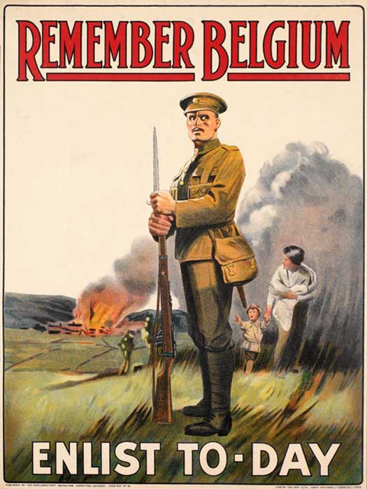 Remember Belgium: Enlist to-day