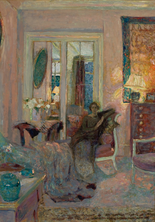 c.1920, oil on cardboard by Édouard Vuillard (1868–1940)