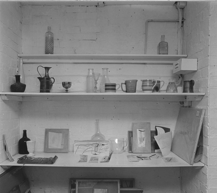 Ben Nicholson's studio, 1982