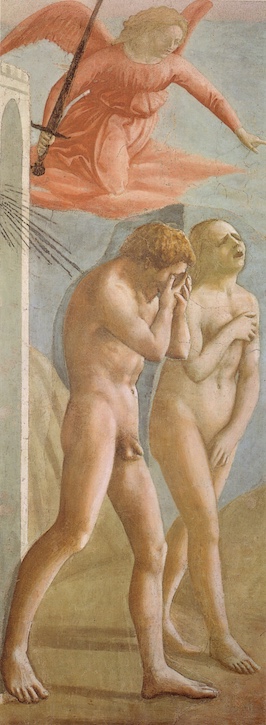1424–1428, fresco by Masaccio (1401–1428), Brancacci Chapel, Santa Maria del Carmine, Florence
