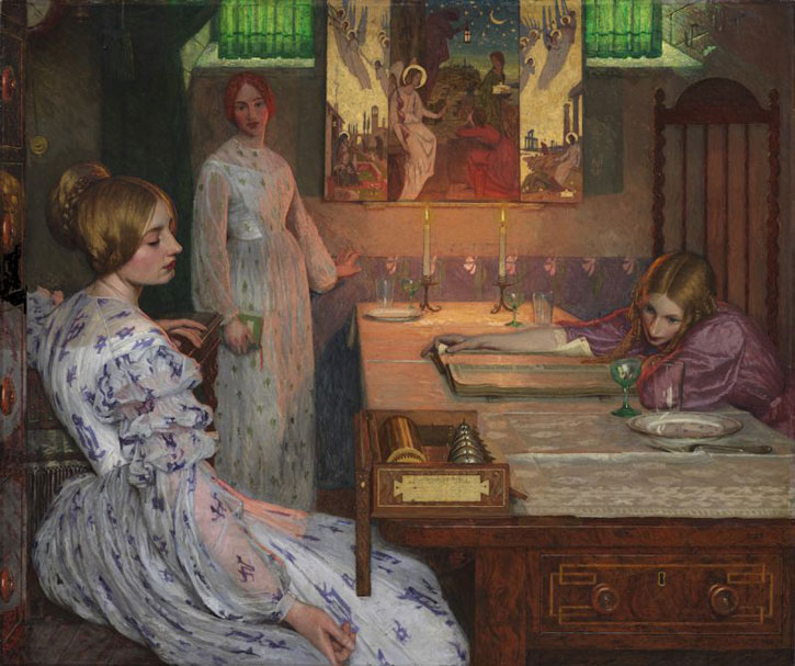 c.1898, oil on canvas by Frederick Cayley Robinson (1862–1927)