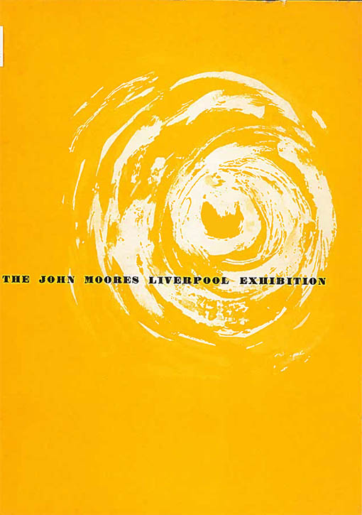 Cover of the John Moores Liverpool Exhibition catalogue, 1957