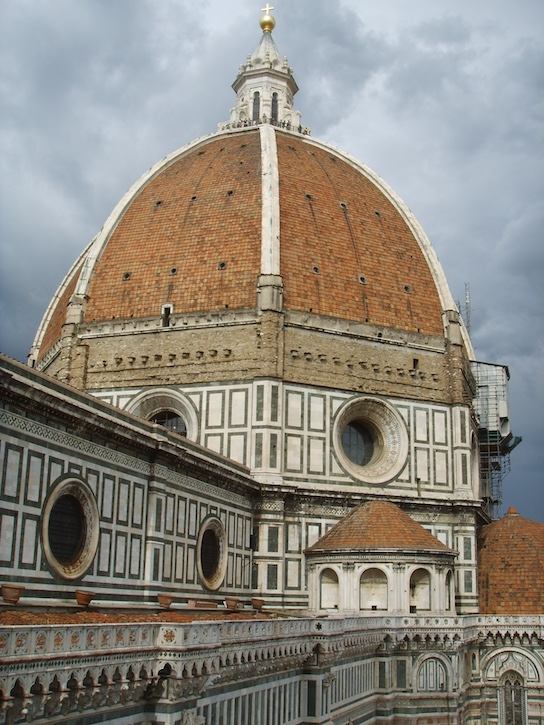 The dome of Florence Cathedral, seen from the Bell Tower