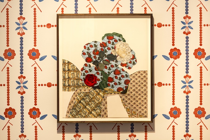 Installation view, 'The botanical world of Mary Delany and Georgie Hopton'