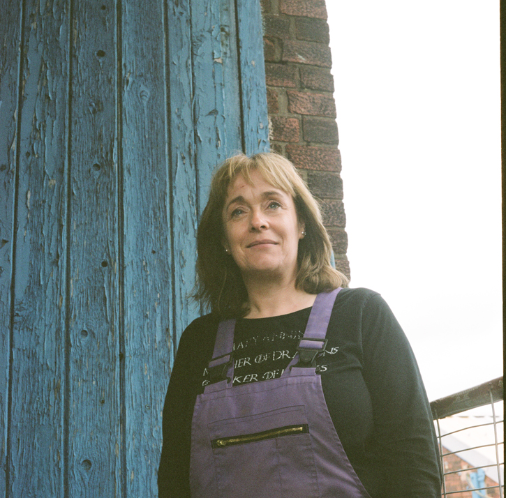 Denise Dutton in her studio