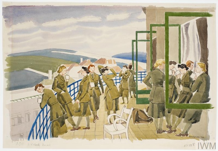 1940, watercolour by Dorothy Josephine Coke (1897–1979)