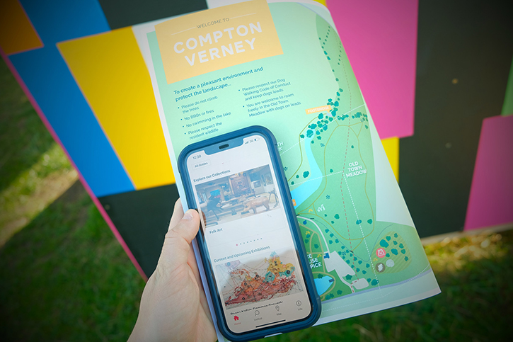 Compton Verney's guide on the Bloomberg Connects app