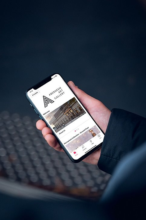 The Aberdeen Art Gallery guide on the Bloomberg Connects app