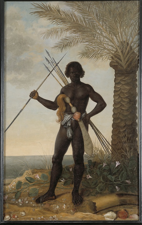 Man of African descent (from a series of eight works)