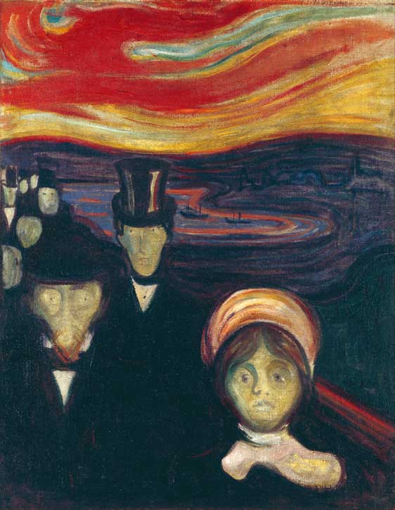 1894, oil on canvas by Edvard Munch (1863–1944)