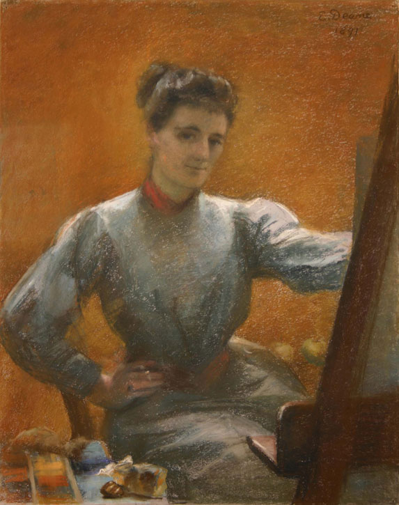 1891, oil on canvas by Emmeline Deane