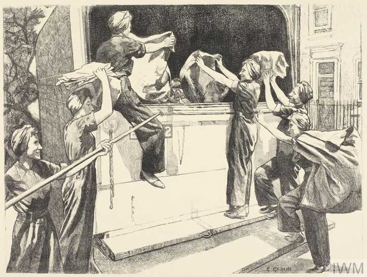 1941, lithograph on paper by Ethel Léontine Gabain (1883–1950)