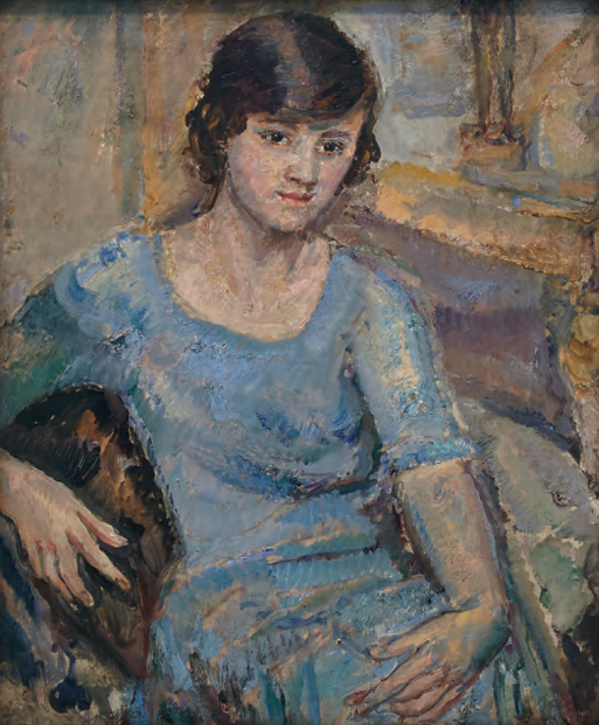 c.1920, oil on board by Ethel Walker (1861–1951)