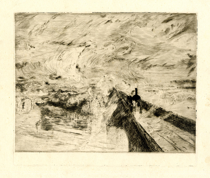 1873, etching and drypoint by Félix Bracquemond (1833–1914) after J. M. W. Turner (1775–1851)
