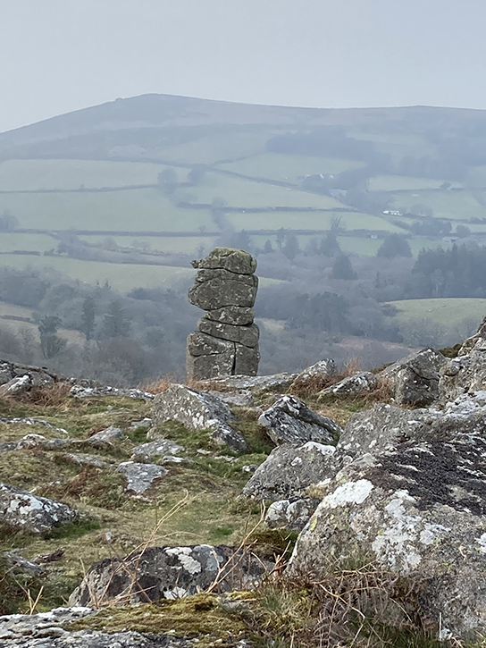 Tor in Dartmoor