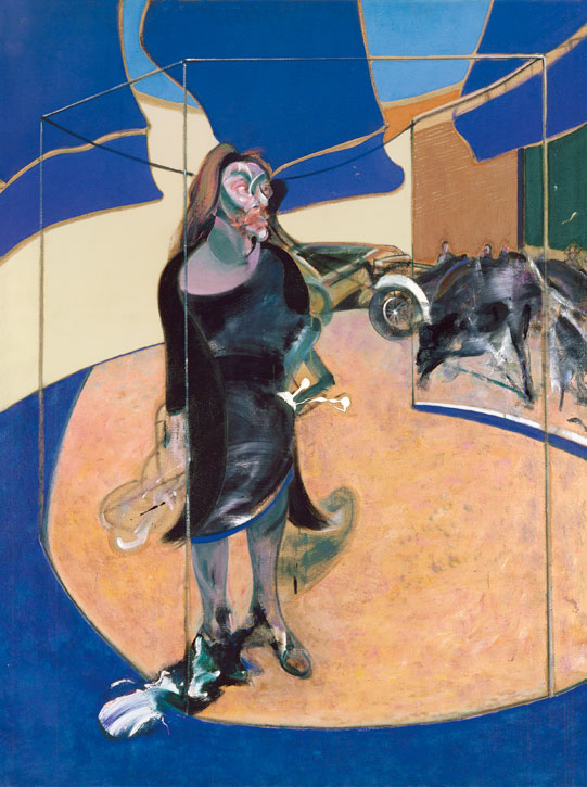 Portrait of Isabel Rawsthorne Standing in a Street in Soho