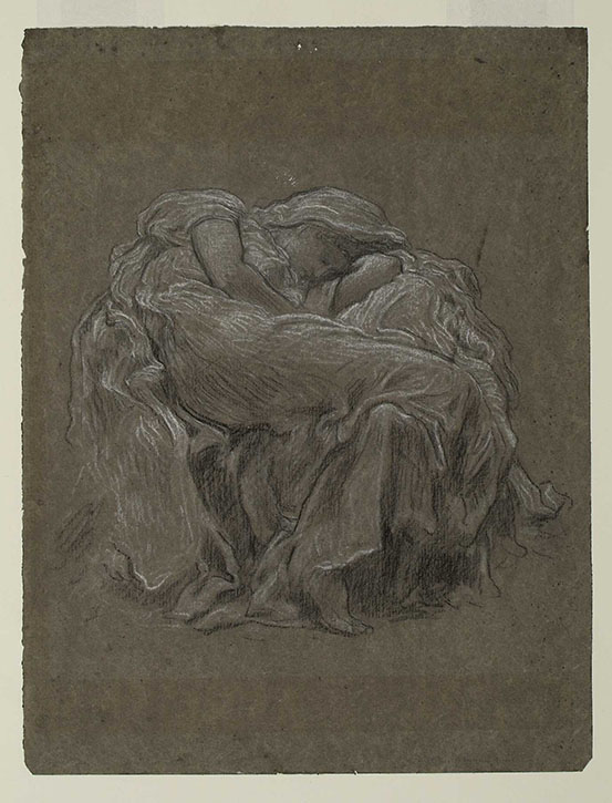 Study for 'Flaming June'