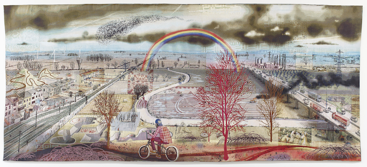 2017, tapestry by Grayson Perry (b.1960)