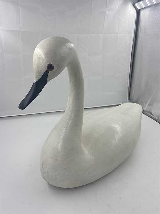 The Guy Taplin swan after restoration