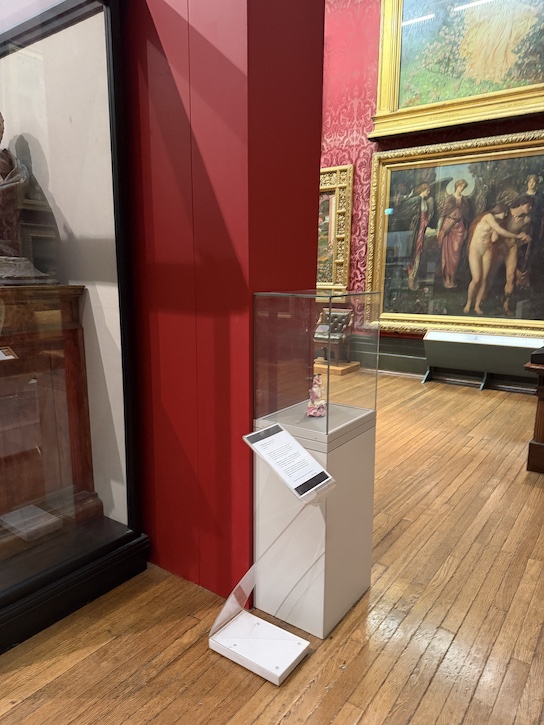 Matt Smith's Happy Union on display in a gallery of Victorian art at the Walker Art Gallery