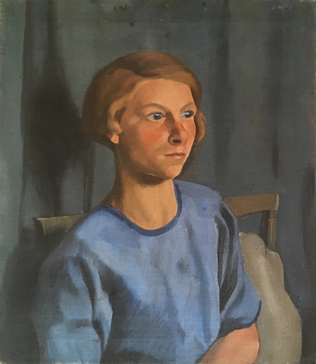 Girl in Blue, Cookham