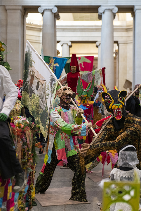 Hew Locke's 'The Procession' at Tate Britain