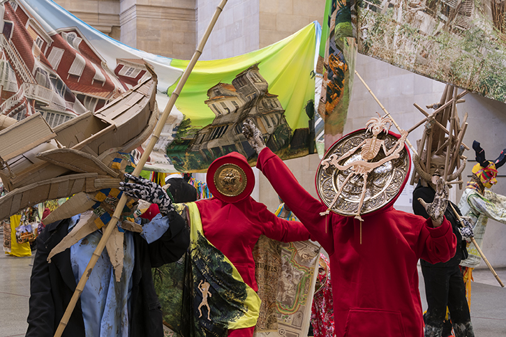 Hew Locke's 'The Procession' at Tate Britain