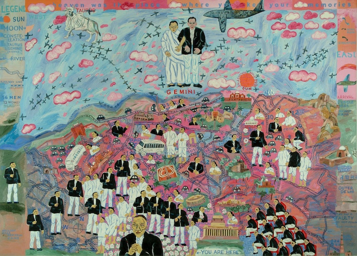 2005, oil on canvas by Arpita Singh (b.1937)