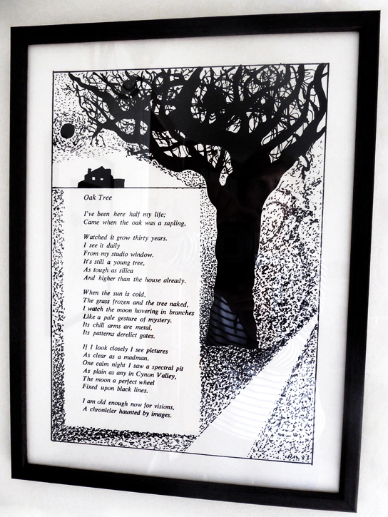 An illustrated poem by Robert Morgan (1921–1994)