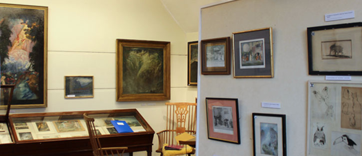 Sidney Herbert Sime's art on display in the gallery