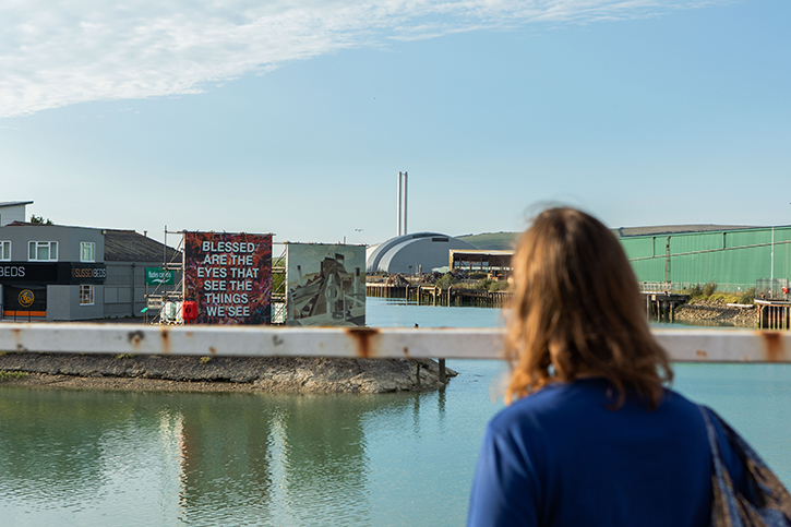 'Following Ravilious – Newhaven Views', the free public art trail