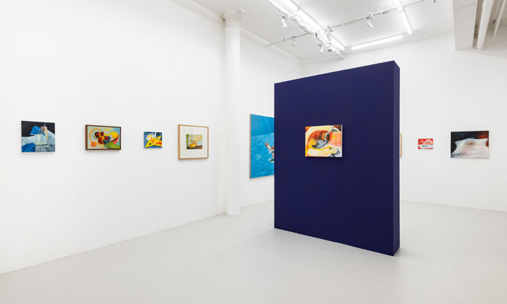 Installation shot including works by Mary Stephenson and Grace Pailthorpe