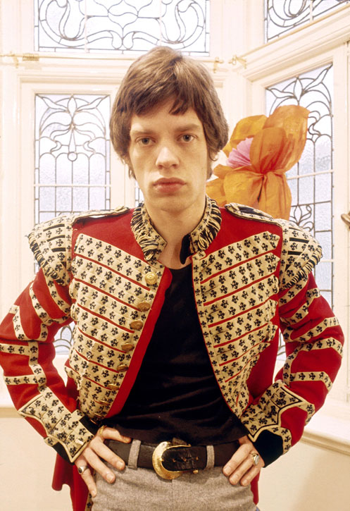 Gear on the Warpath: Mick Jagger in a Grenadier Guards jacket, 1967