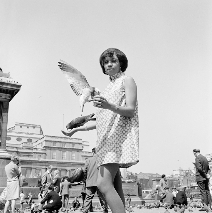 Erlin Ibreck at Trafalgar Square 