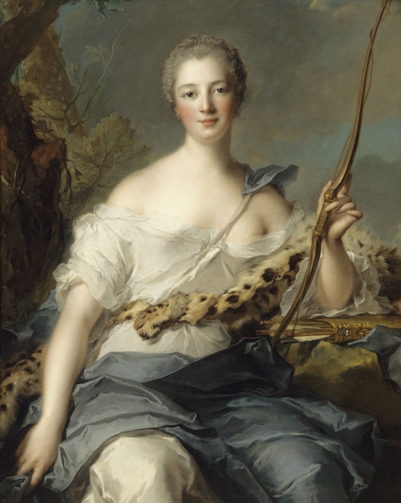 Madame de Pompadour as Diana