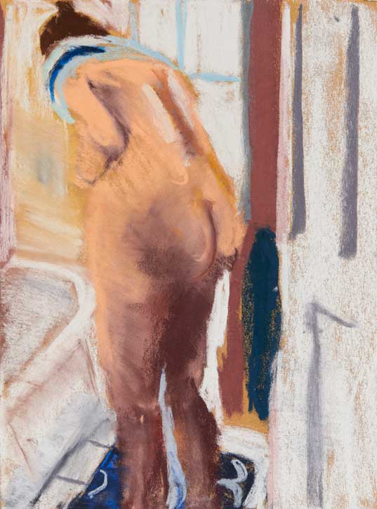 Self-Portrait After the Bath (after Edgar Degas)