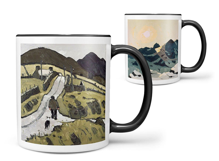 Kyffin Williams mugs – 6-piece set