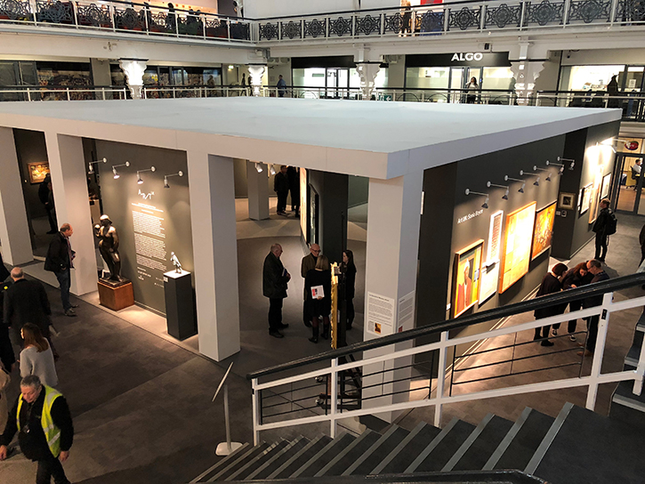 Art UK's exhibition at the London Art Fair in 2018