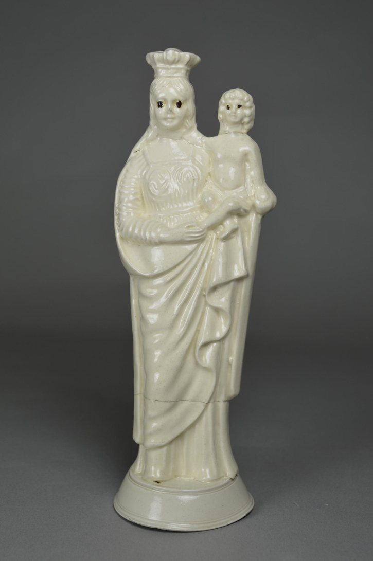 c.1740, salt-glazed stoneware Staffordshire figure
