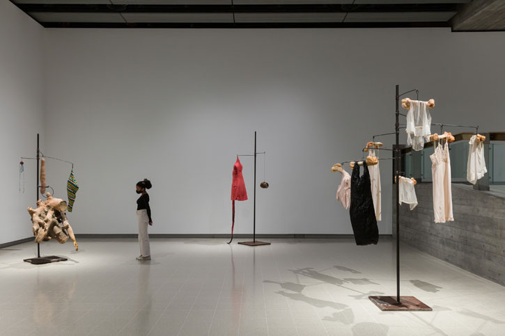 A sculpture by Louise Bourgeois Torso, self portrait part of the