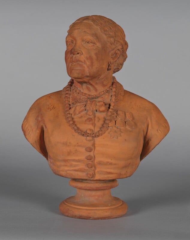 1871, terracotta by Victor of Hohenlohe-Langenburg ('Count Gleichen') (1833–1891)