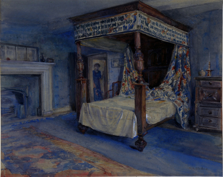 William Morris's Bedroom at Kelmscott Manor