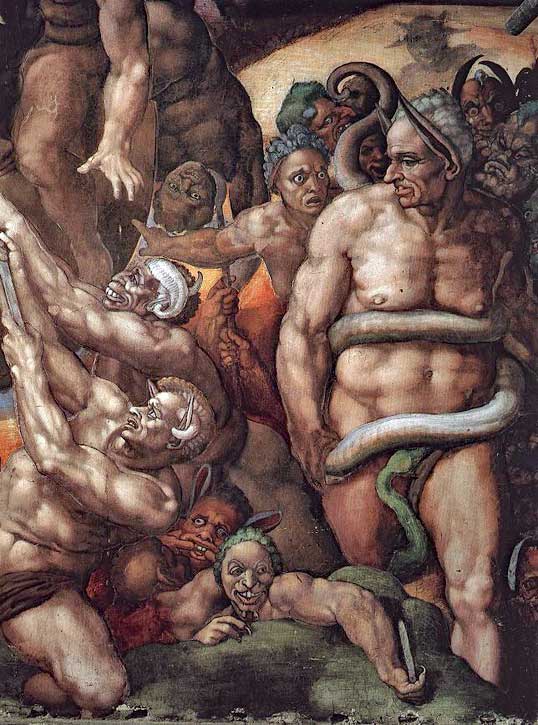 most famous paintings of hell