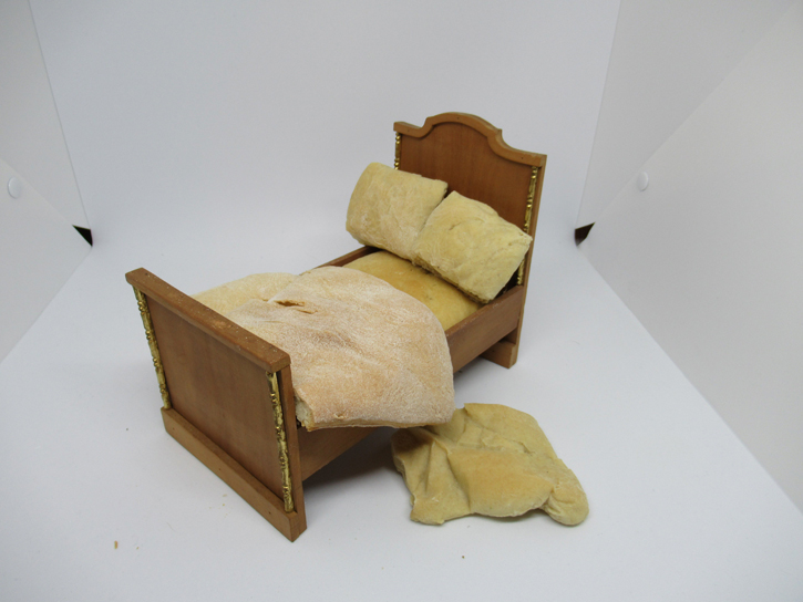 My Bed (My Bread?) by Oli Pitceathly after Tracey Emin