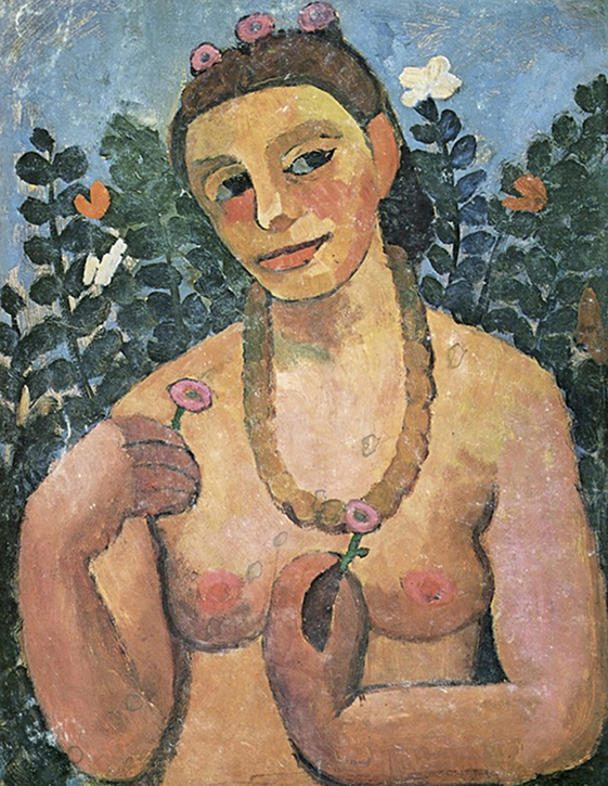 1906, oil on cardboard by Paula Modersohn-Becker (1876–1907)